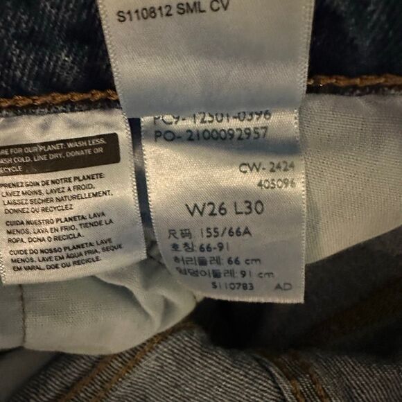 Levi’s 501 buttonfly jeans 26 - Picture 7 of 13